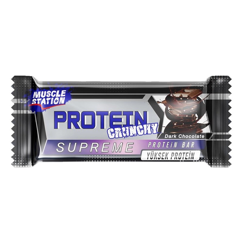 Muscle Station Supreme Crunch Bitter Çikolata