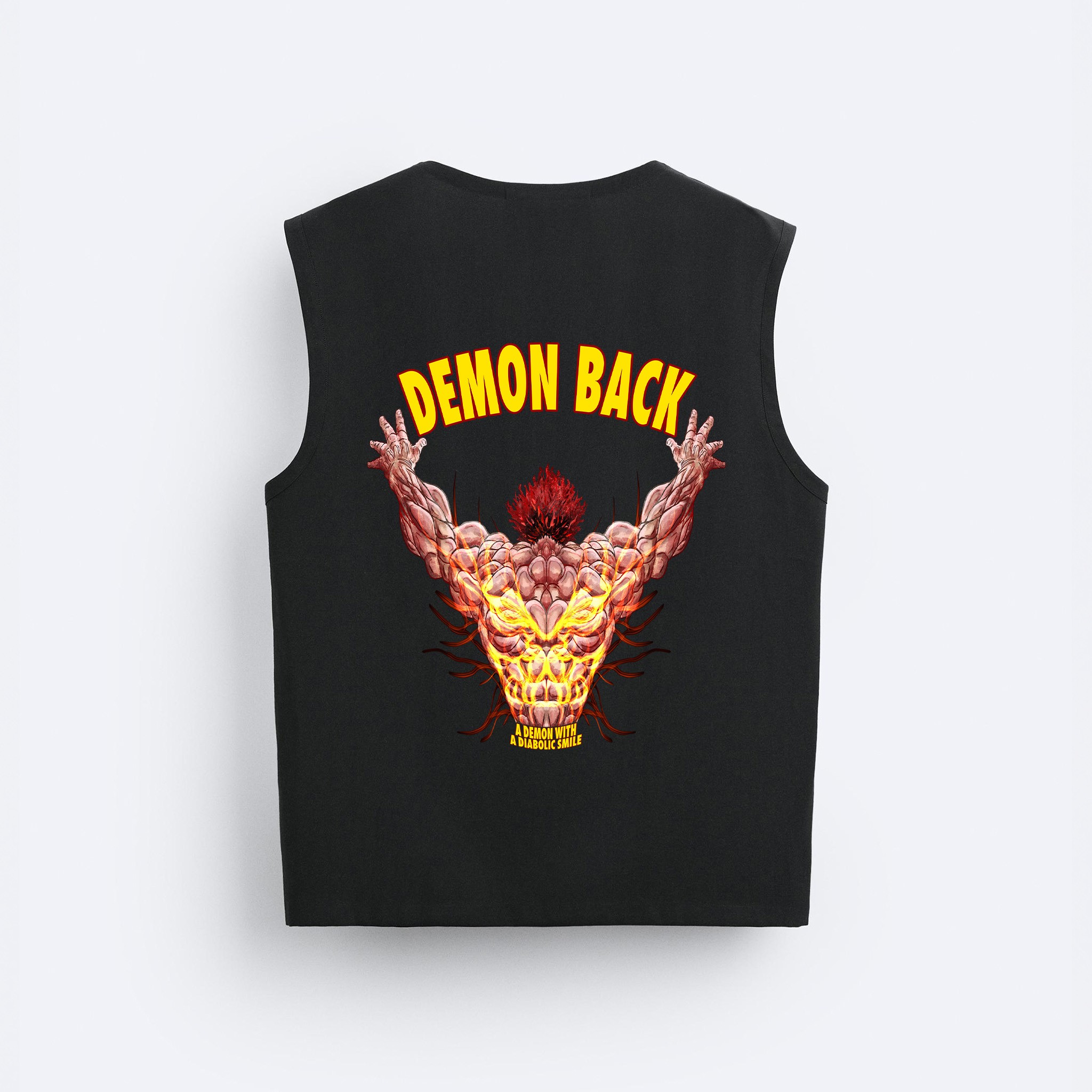 Demon Back  Kolsuz Tişört