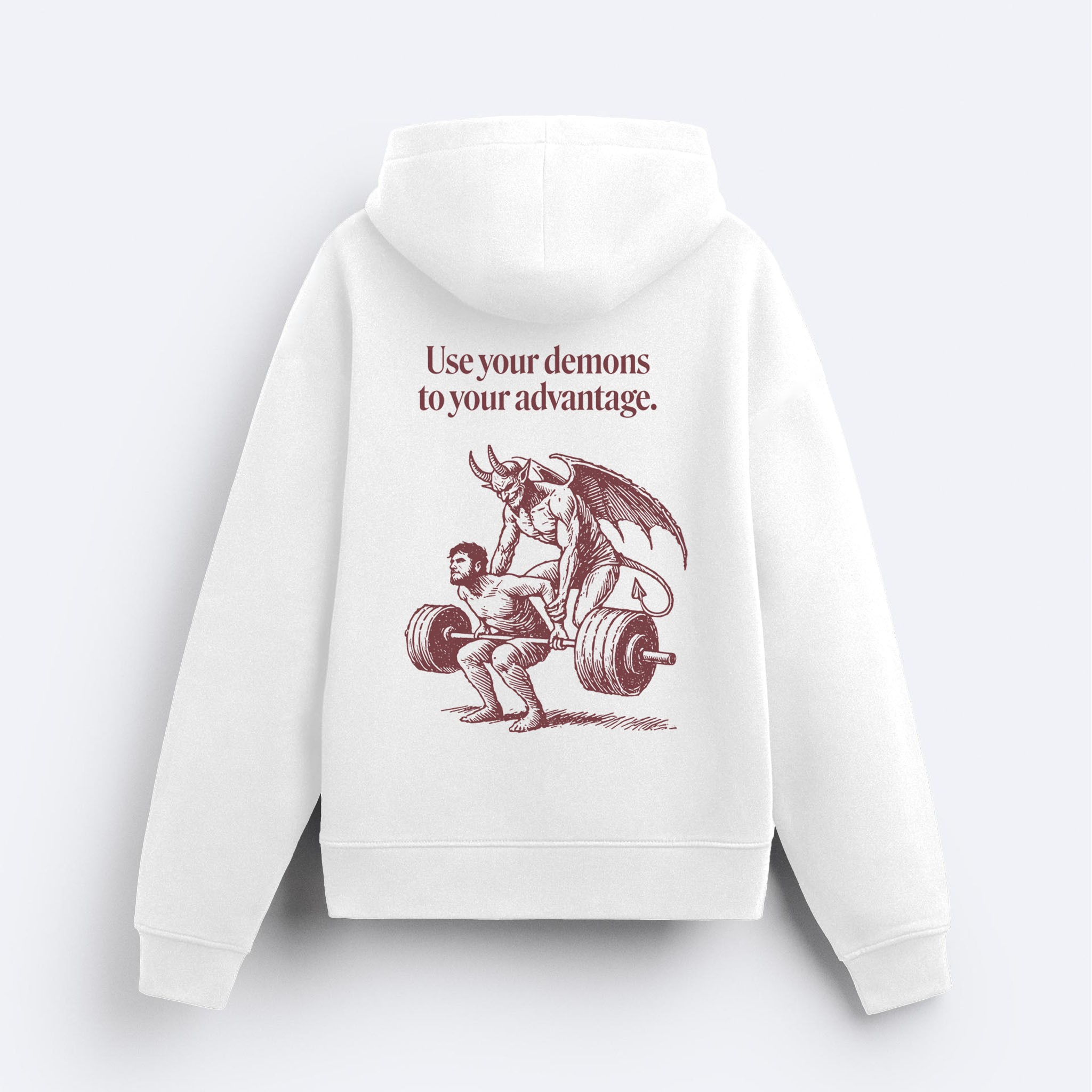 Use Your Demons Fermuarlı Hoodie