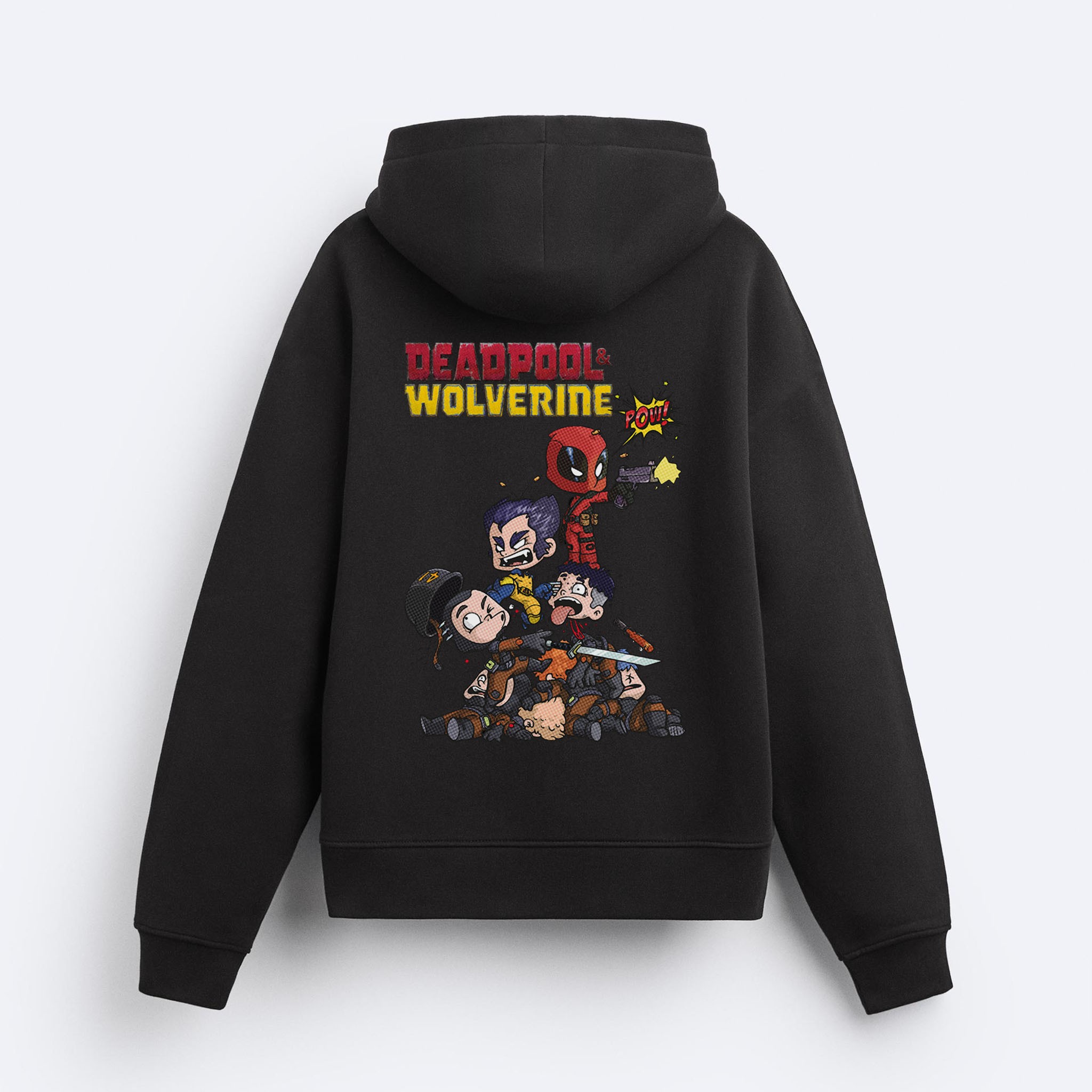 Deadpool & Wolverine Kapşonlu Sweatshirt