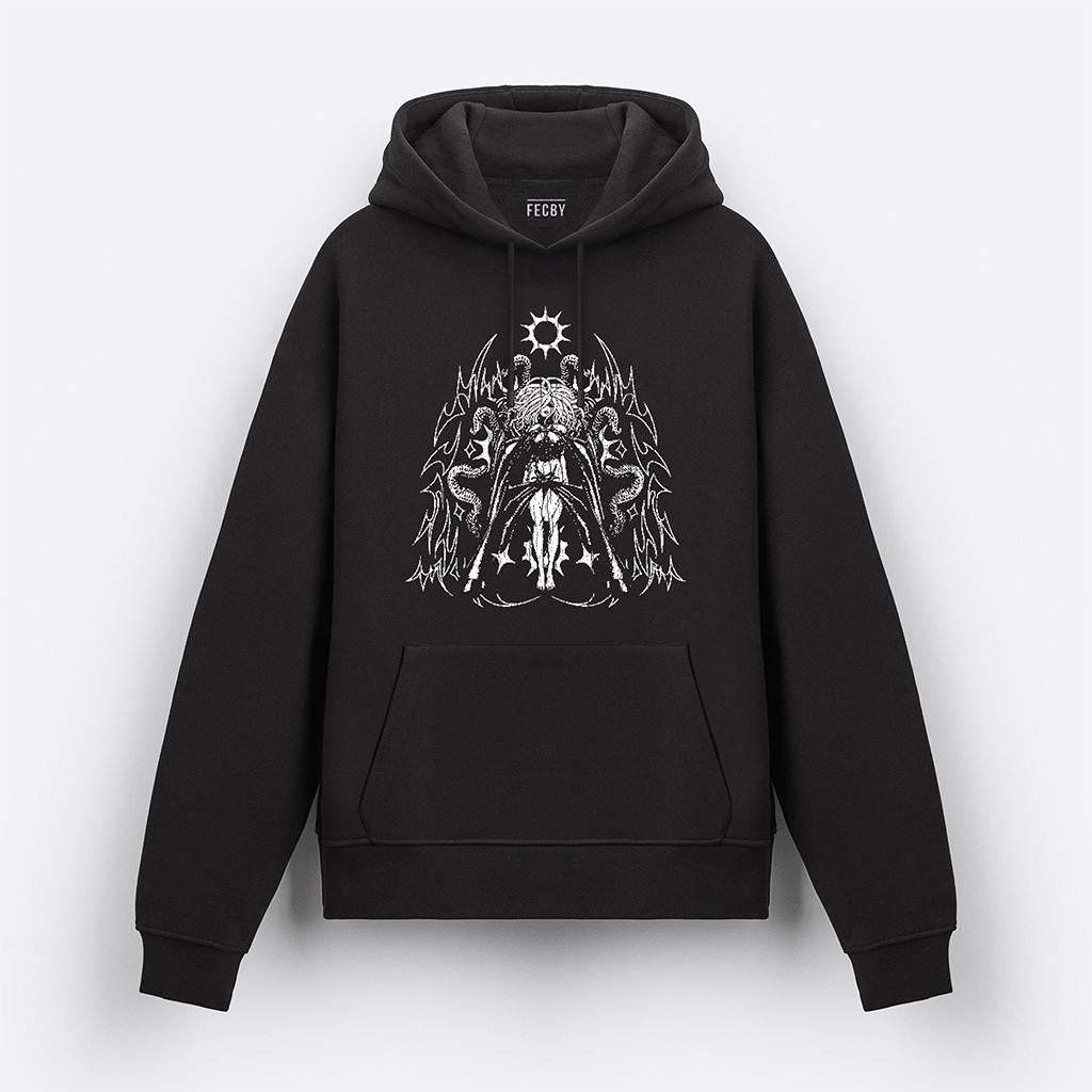 Abstract Aura Kapşonlu Sweatshirt