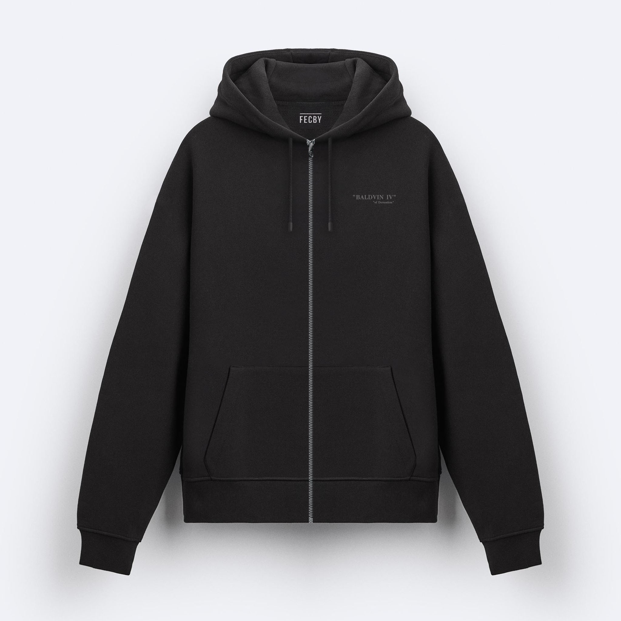 Baldwin IV Fermuarlı Hoodie