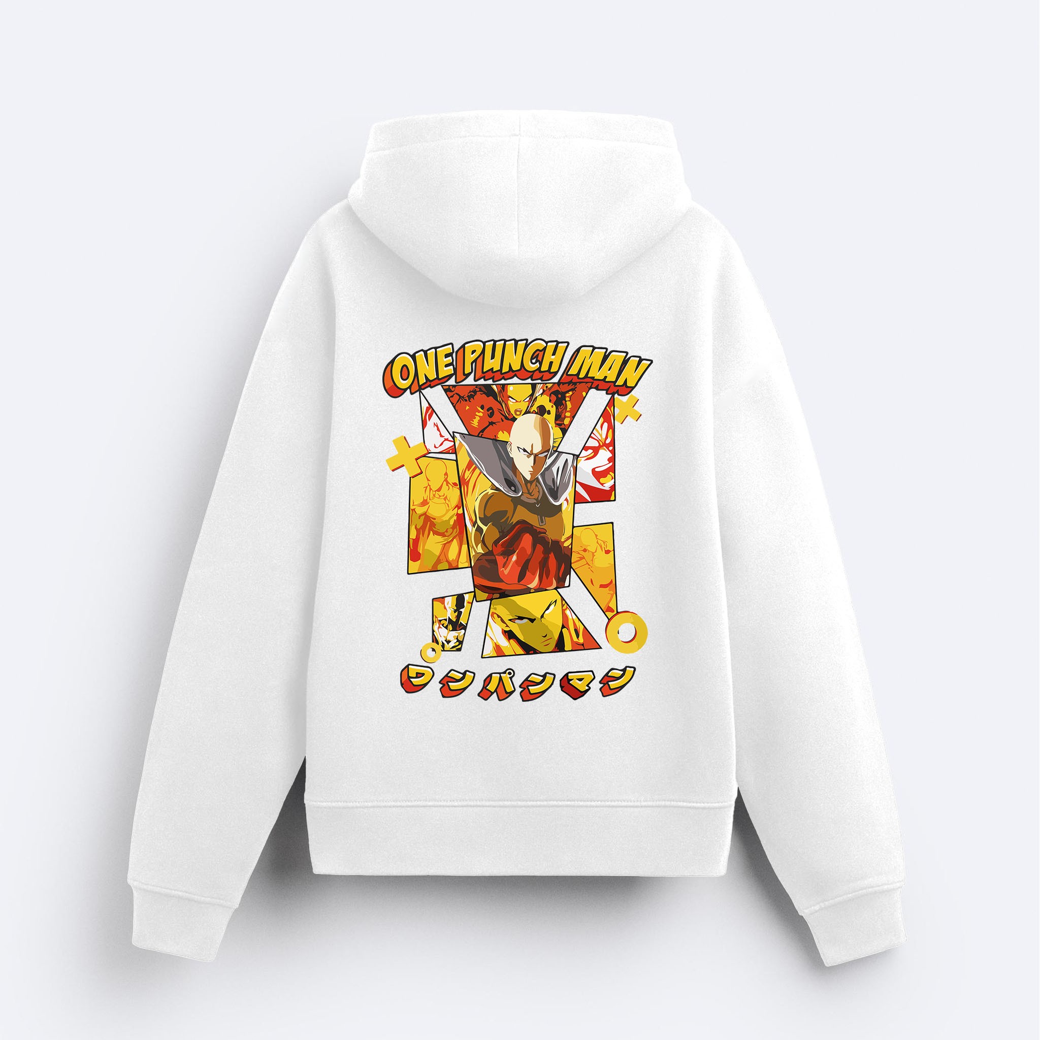 One Punch Man Kapşonlu Sweatshirt