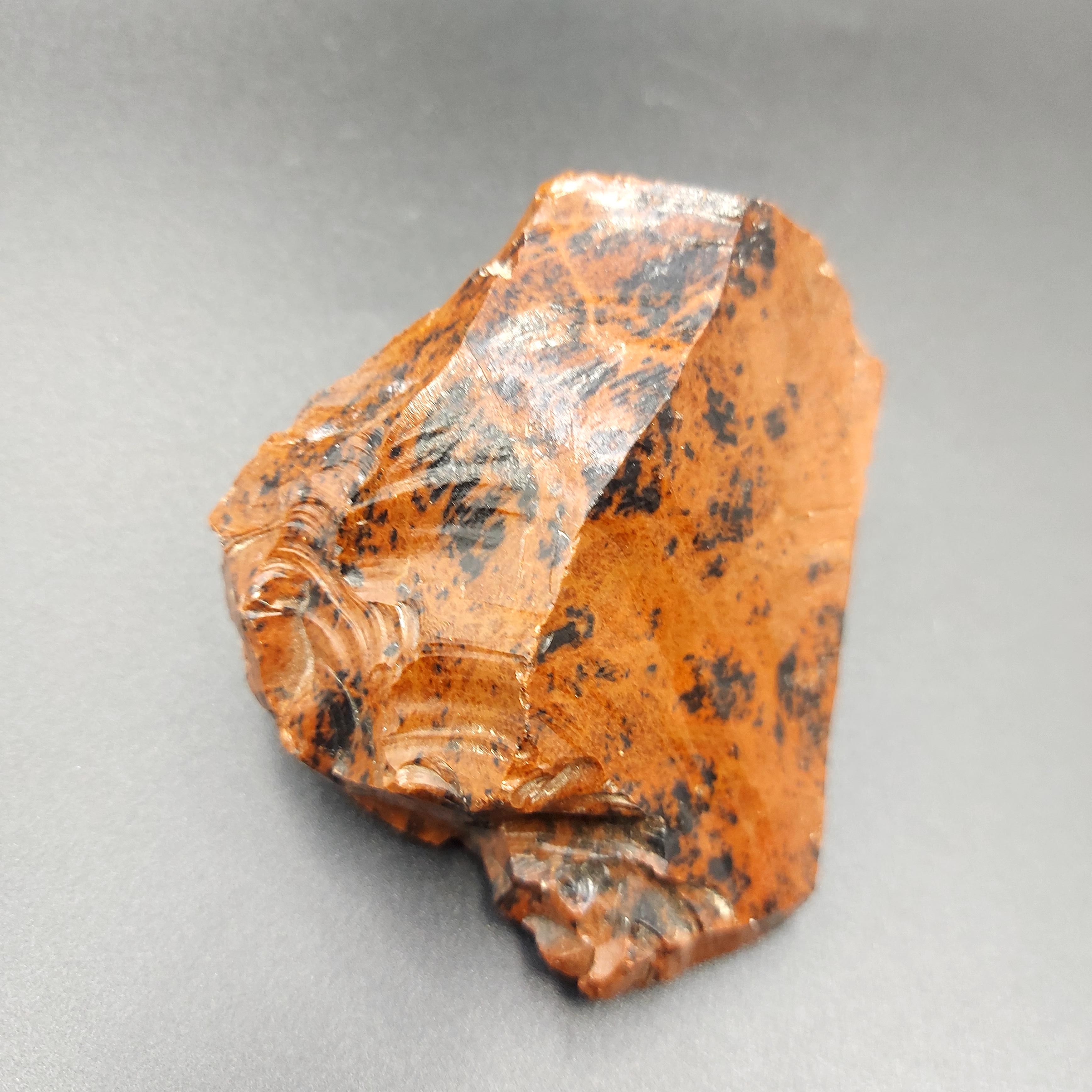 Maun [ Mohagany ] Obsidyen Doğal Kayaç