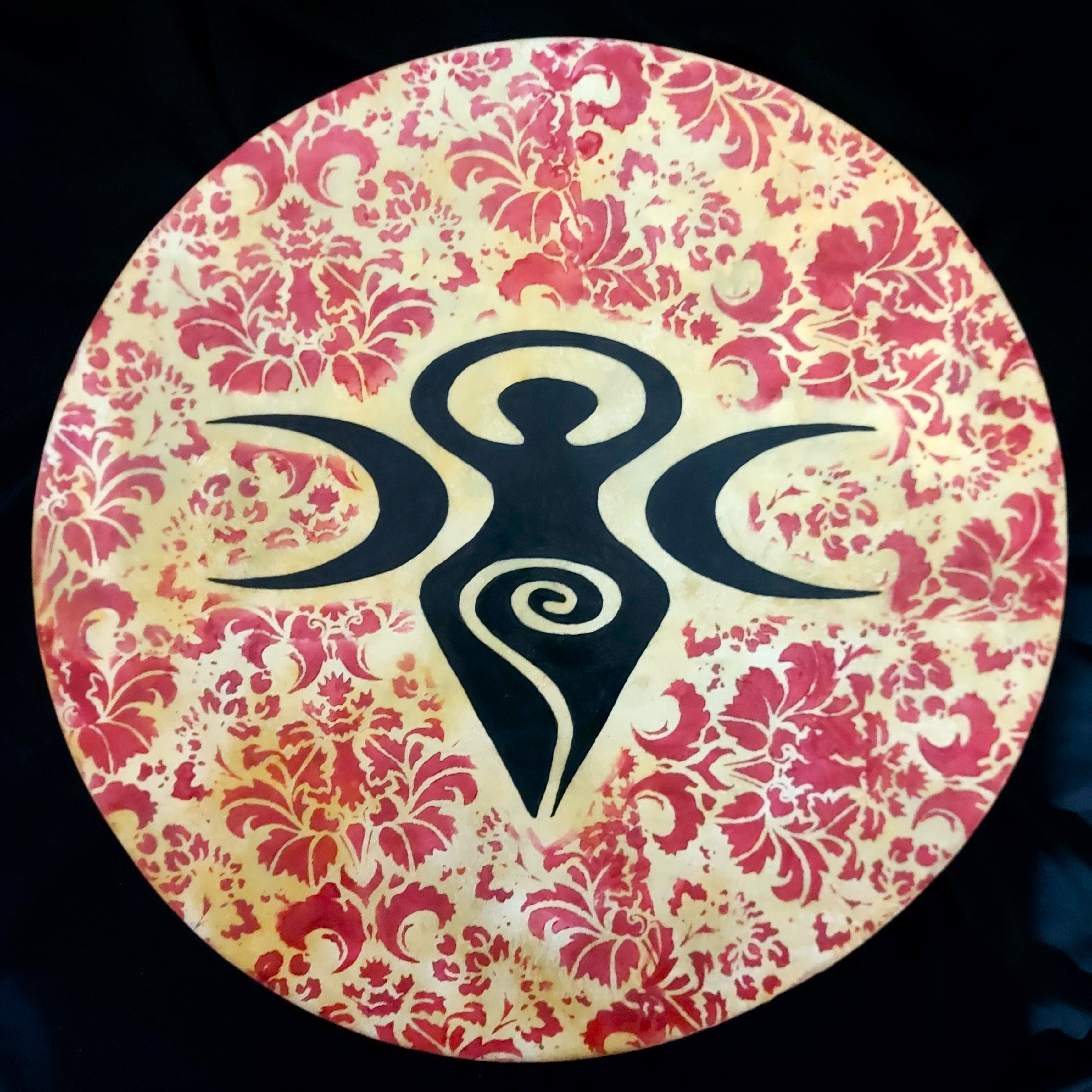 Pagan Goddess Şaman Davulu
