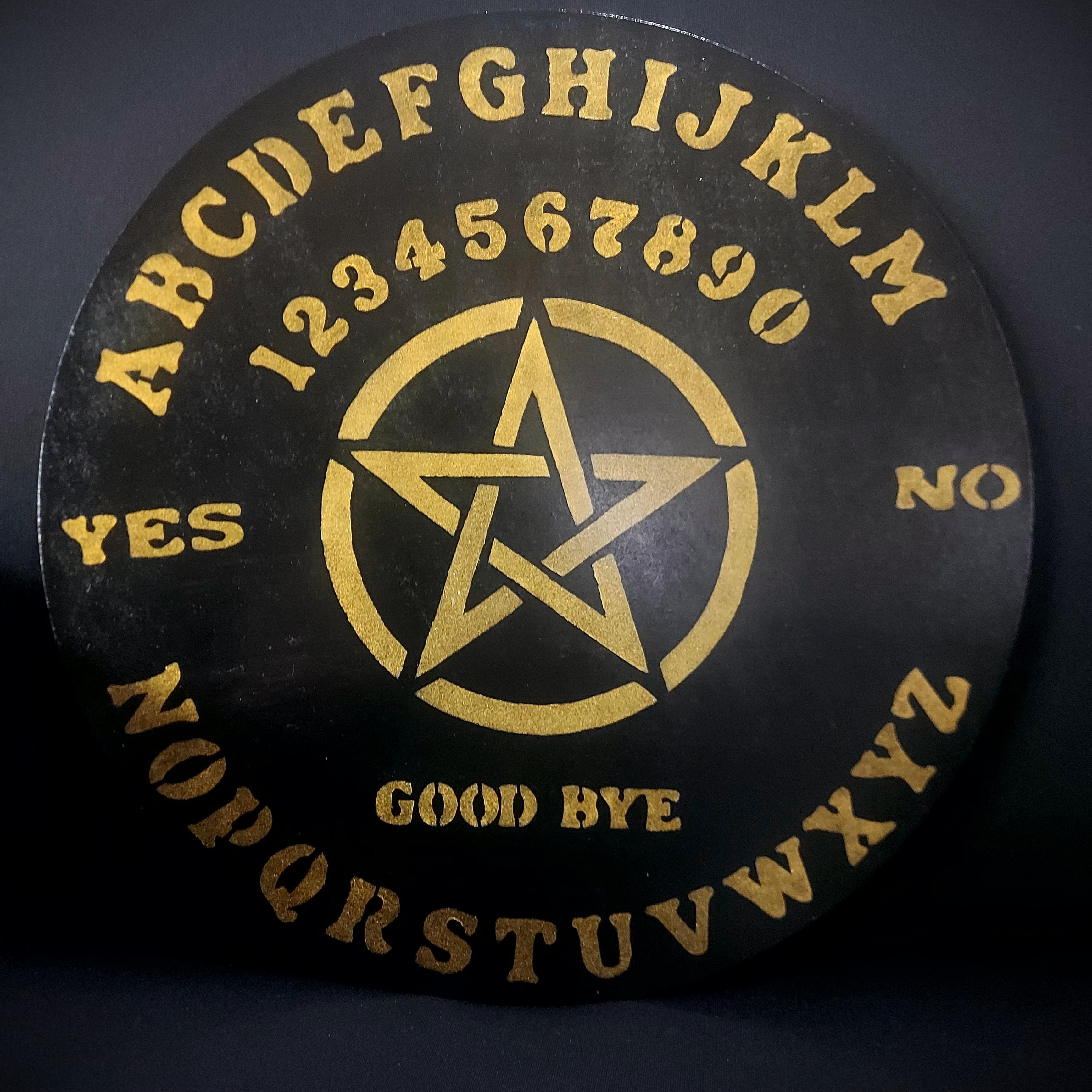 Gold Pentacle Ouija Board