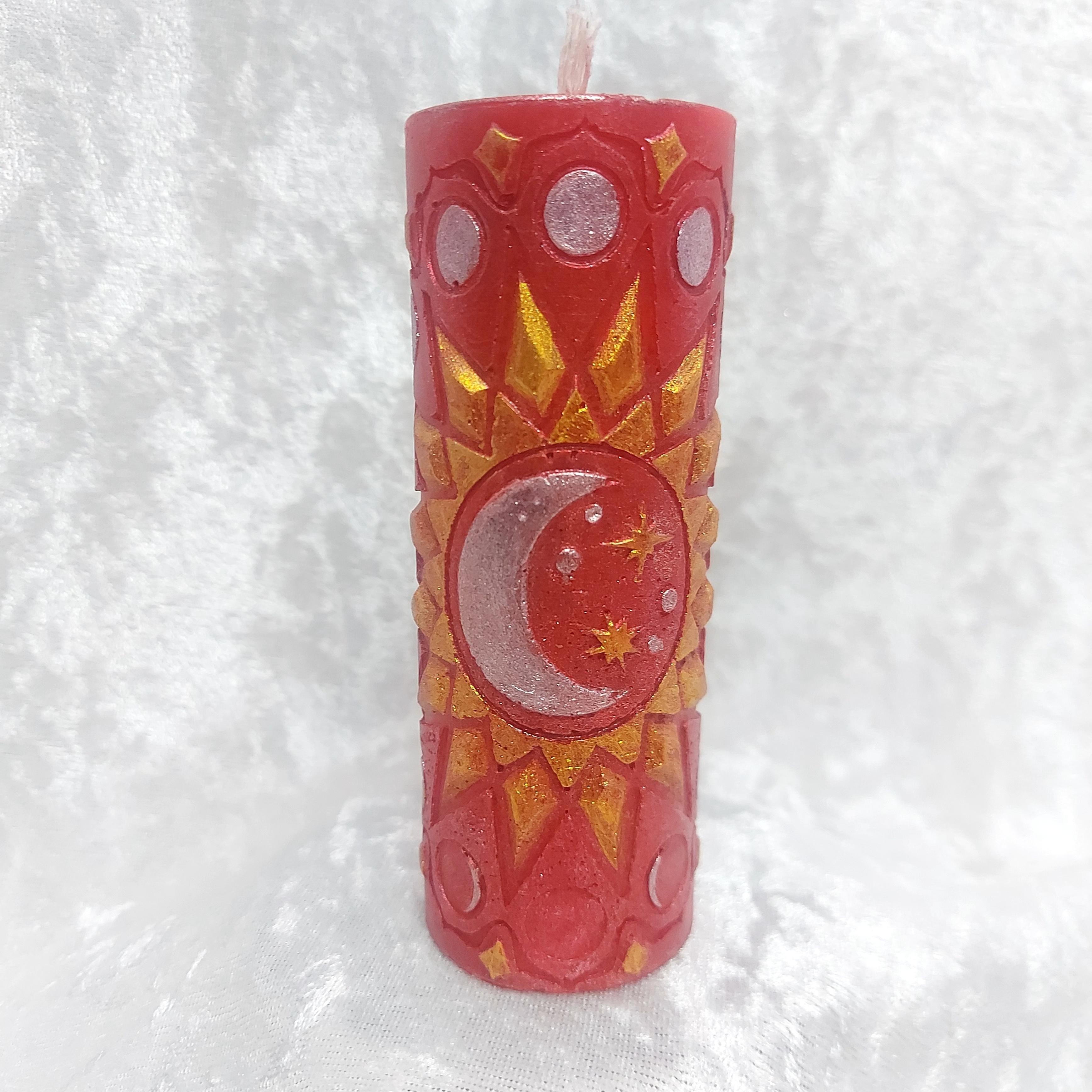 Lunar Cycle Kütük Mum