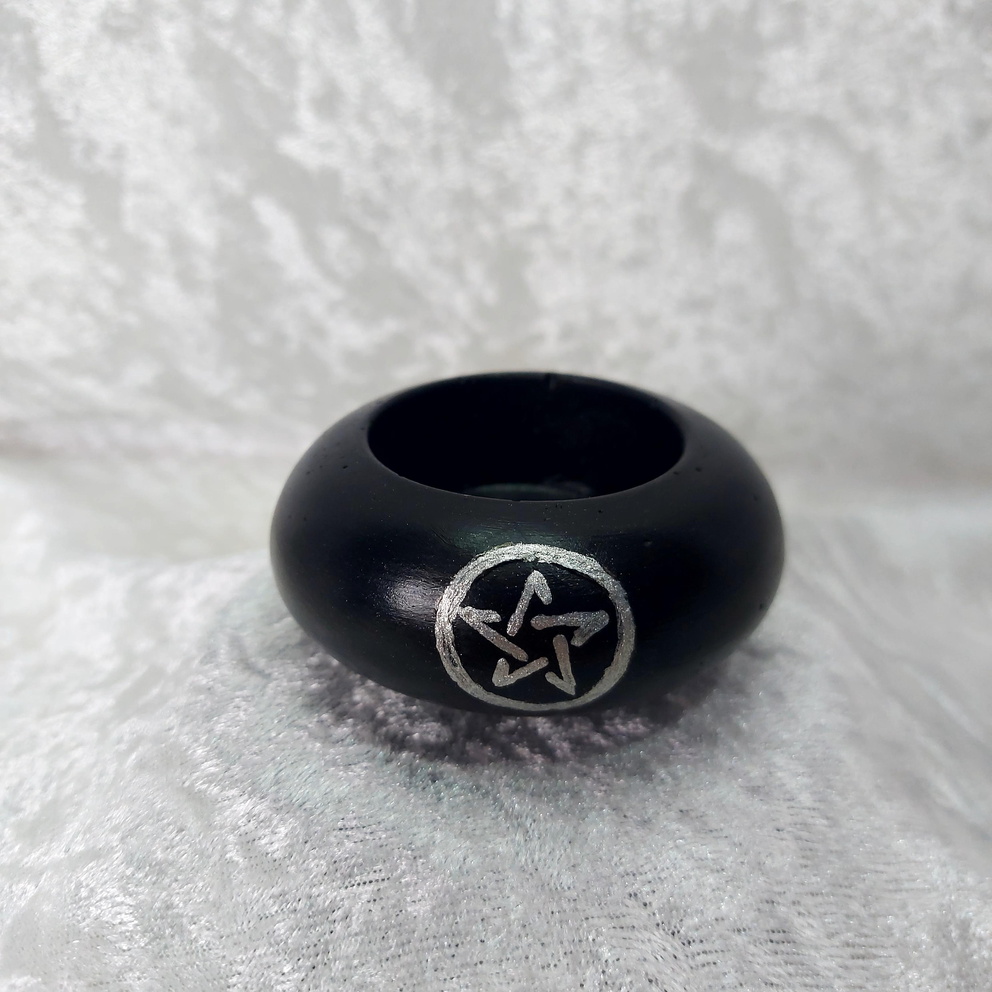 Pentagram Tealight Mumluk