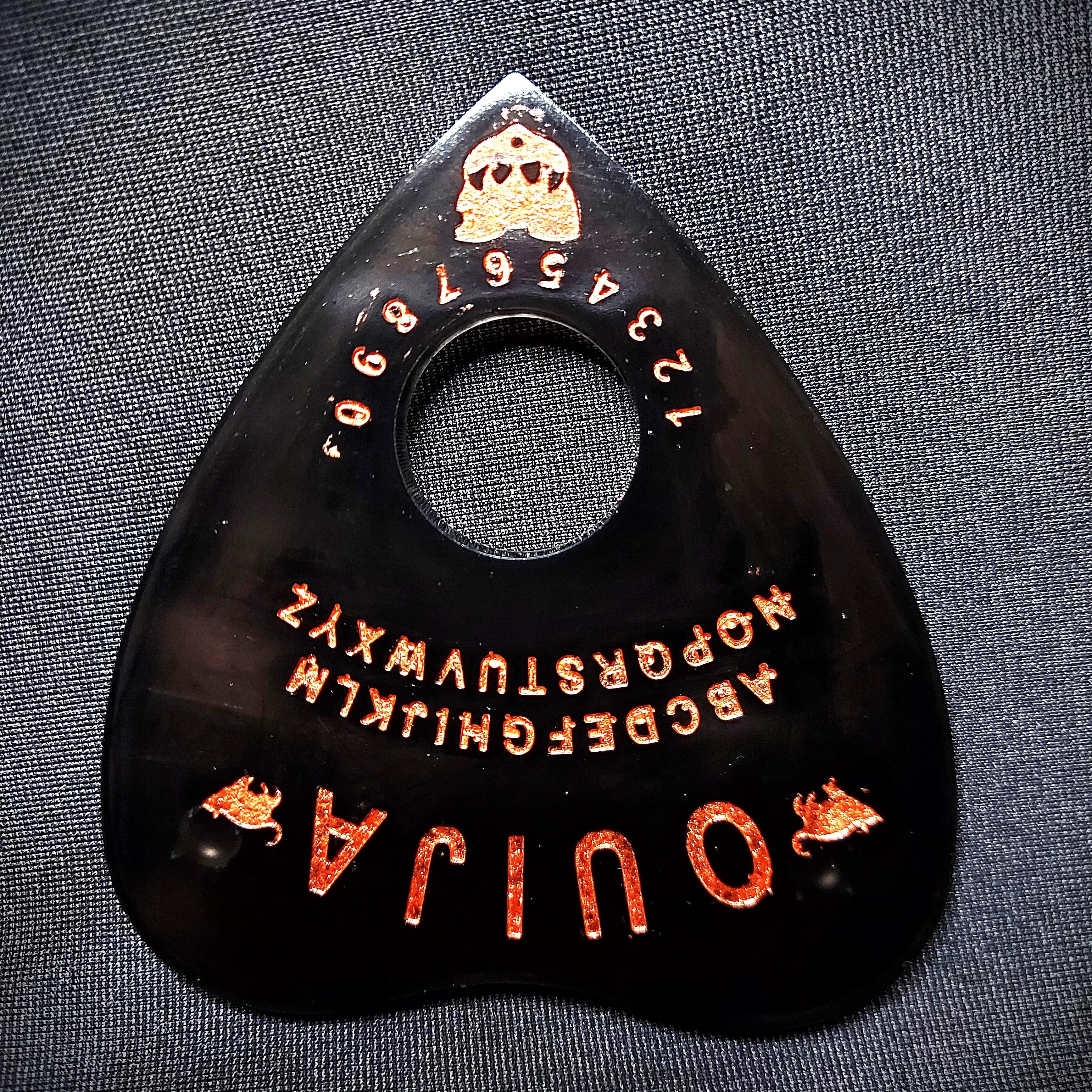 Copper Skull Ouija Board