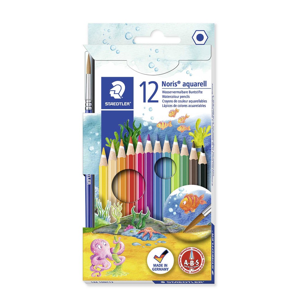 Staedtler Kuru Boya Noris Clup Aquarell 12`li