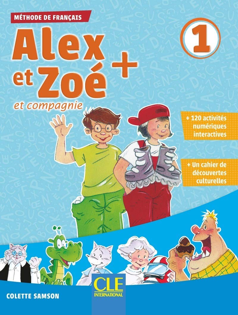 Cle International 4.Sınıf Alex Et Zoé 1 Livre De L’Élève + Cd Audio