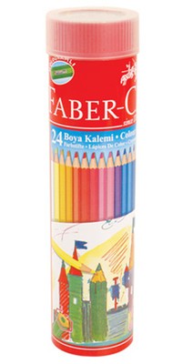 Faber Castel Red Line Metal Tüp Kuru Boya 24`lü