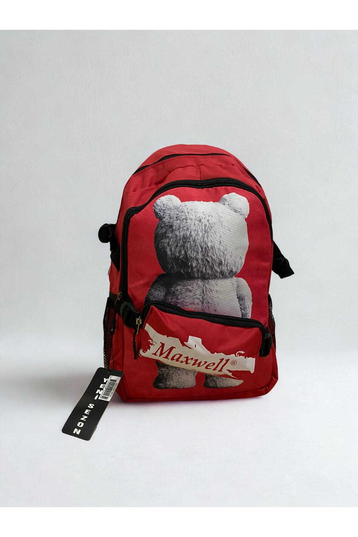 Harika Model Sırt Çantası - Kırmızı