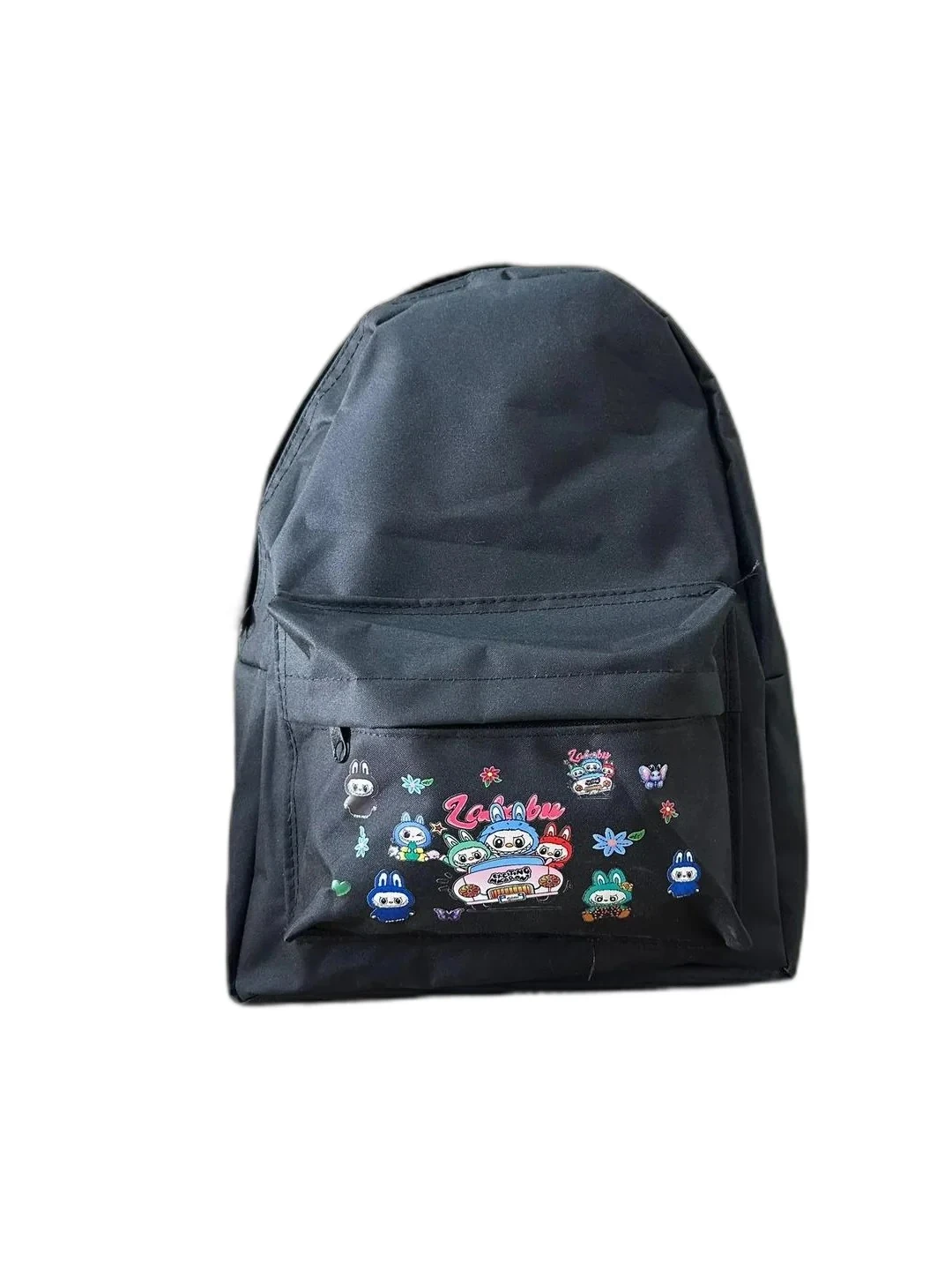 Labubu Desen Sırt Çantası - çok renkli1