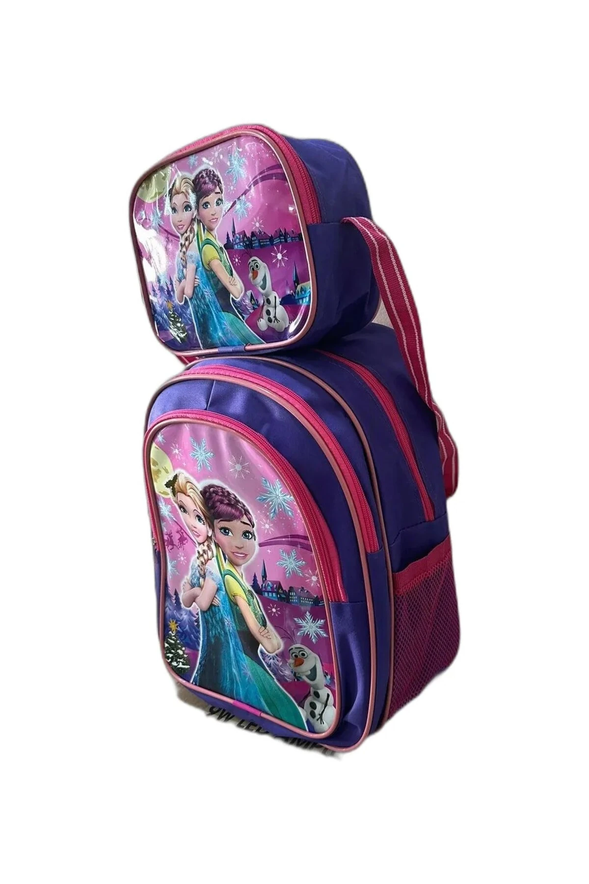 Prenses Baskı Beslenmeli Okul Çantası
