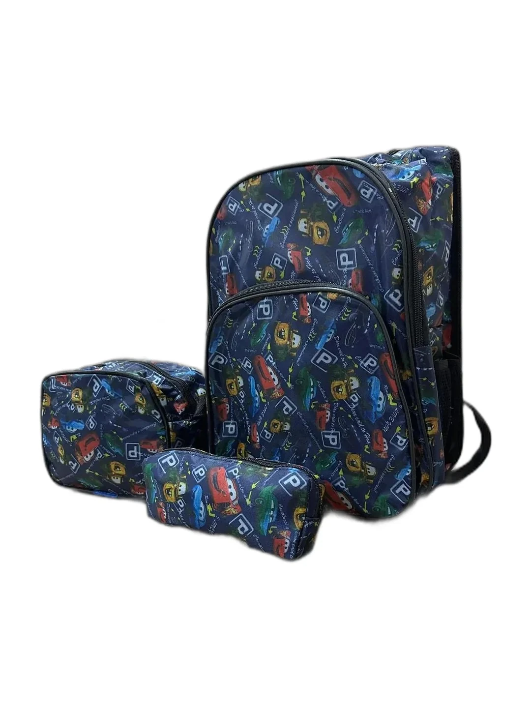 Çizgi Film Karakter Desen Beslenmeli Okul Çantası