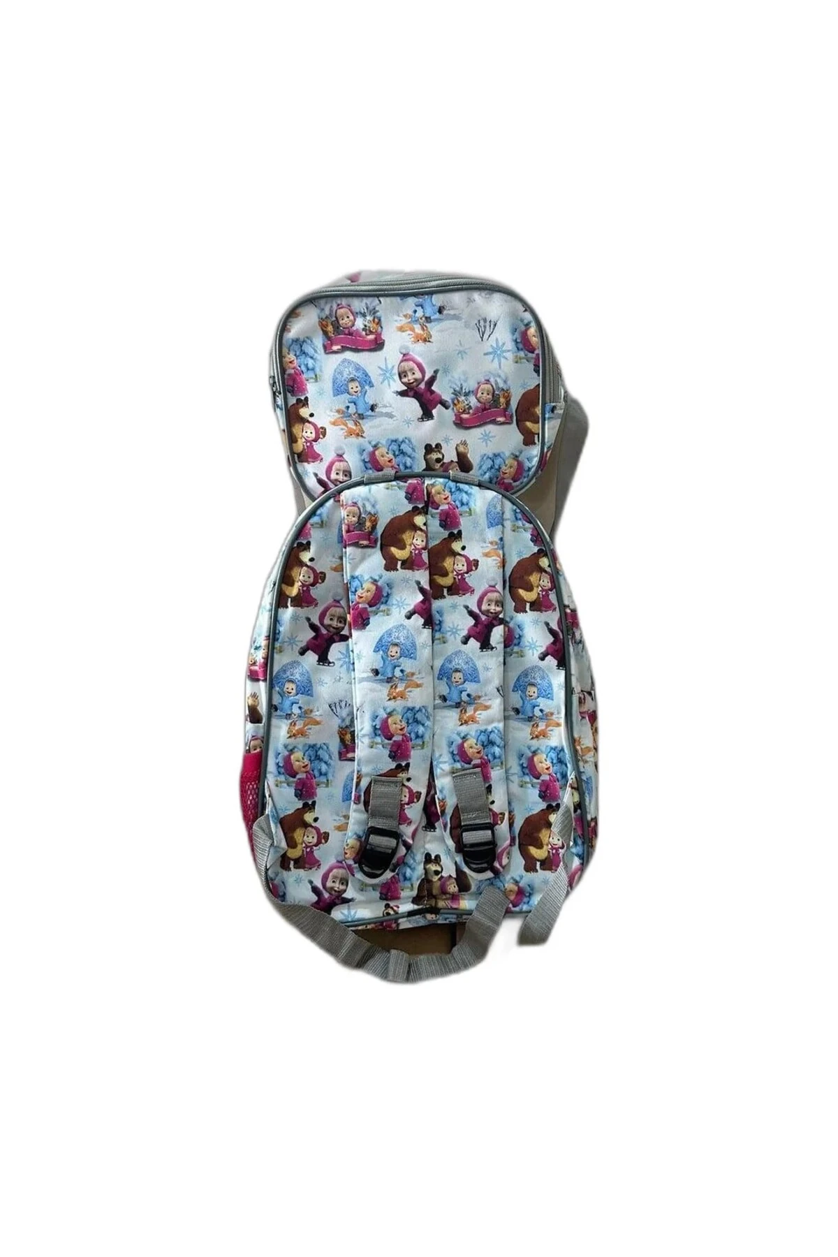 Maşa ve Koca Ayı Desen Beslenmeli Okul Çantası