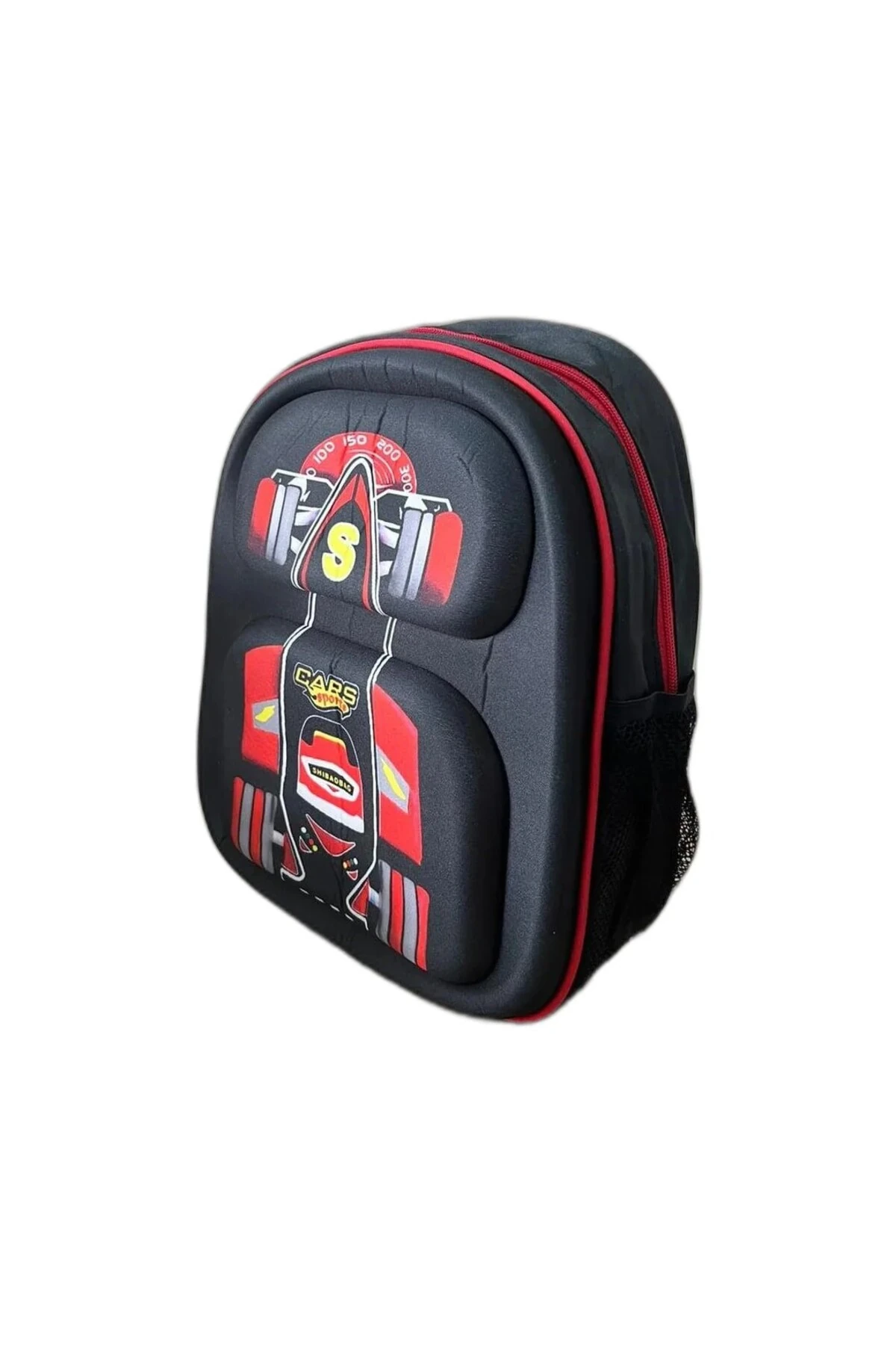 Yarış Arabası Kabartmalı Çanta