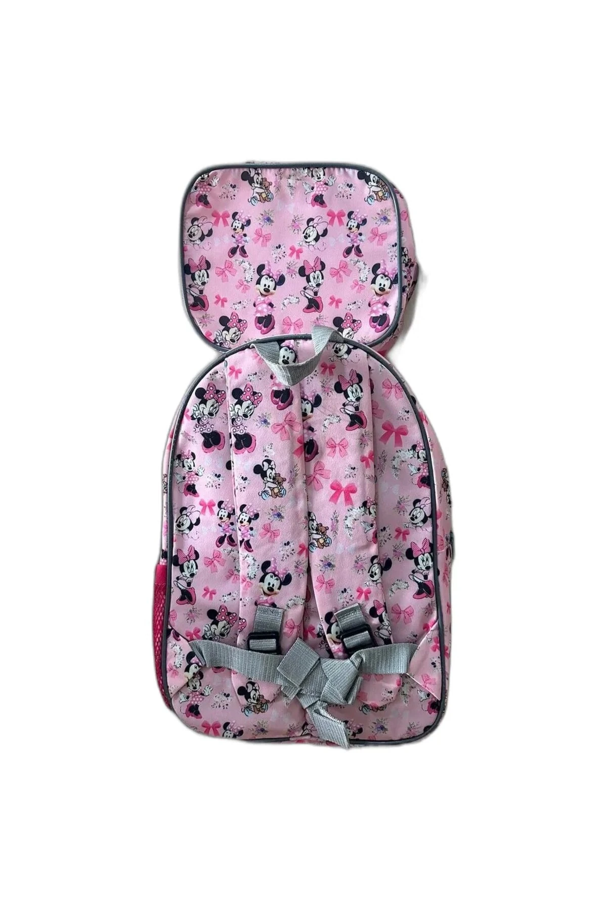 Micky Baskılı Beslenmeli Okul Çantası