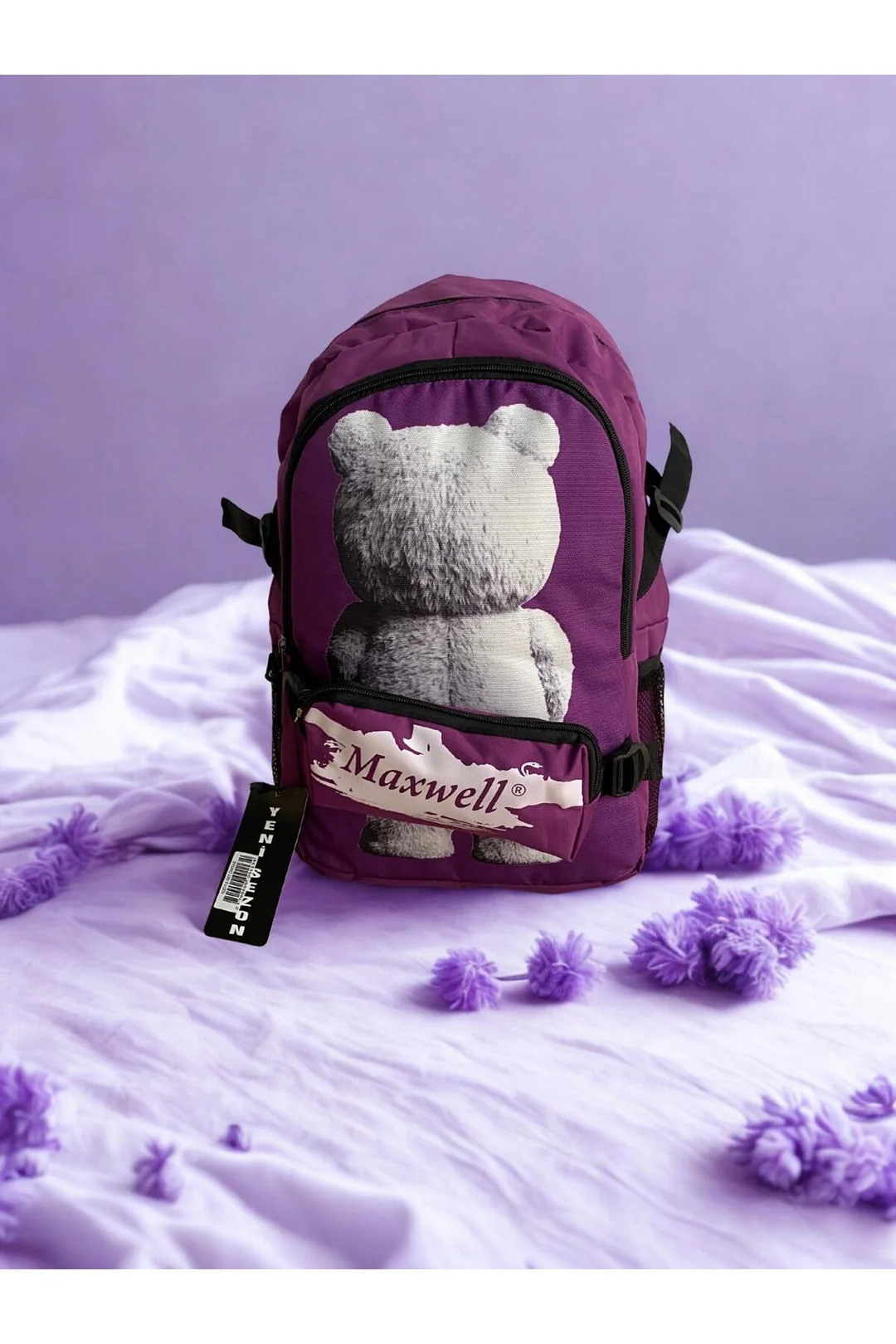 Harika Model Sırt Çantası - Mor