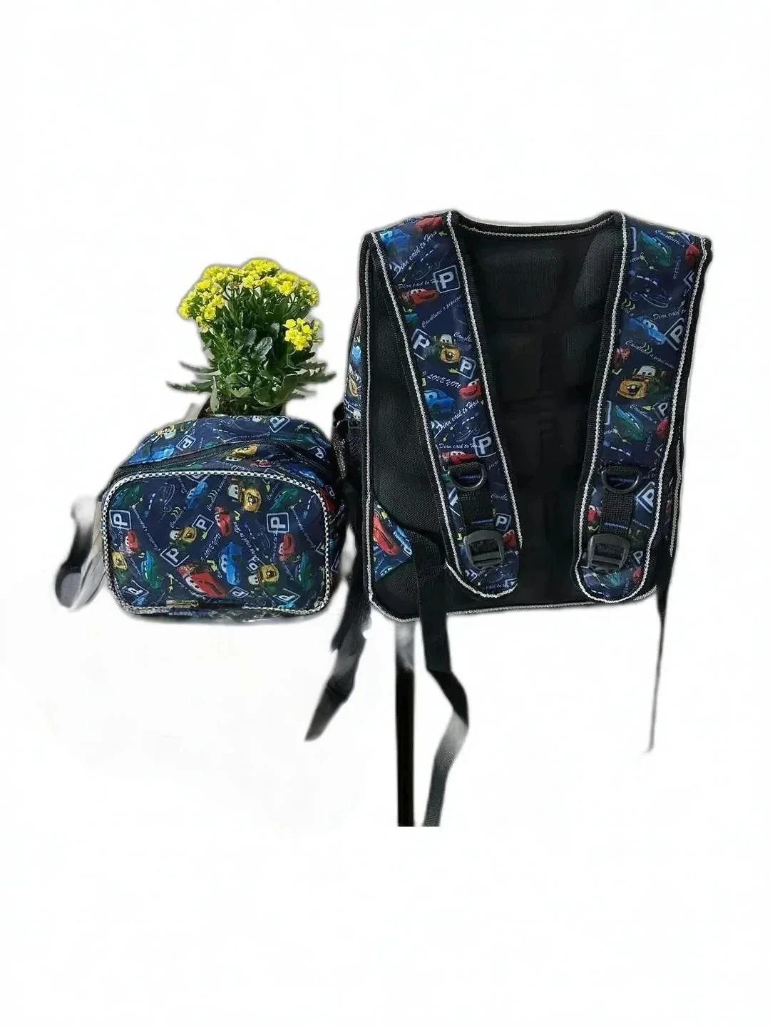 Işıklı Çizgi Film Karekter Baskılı Okul Çantası