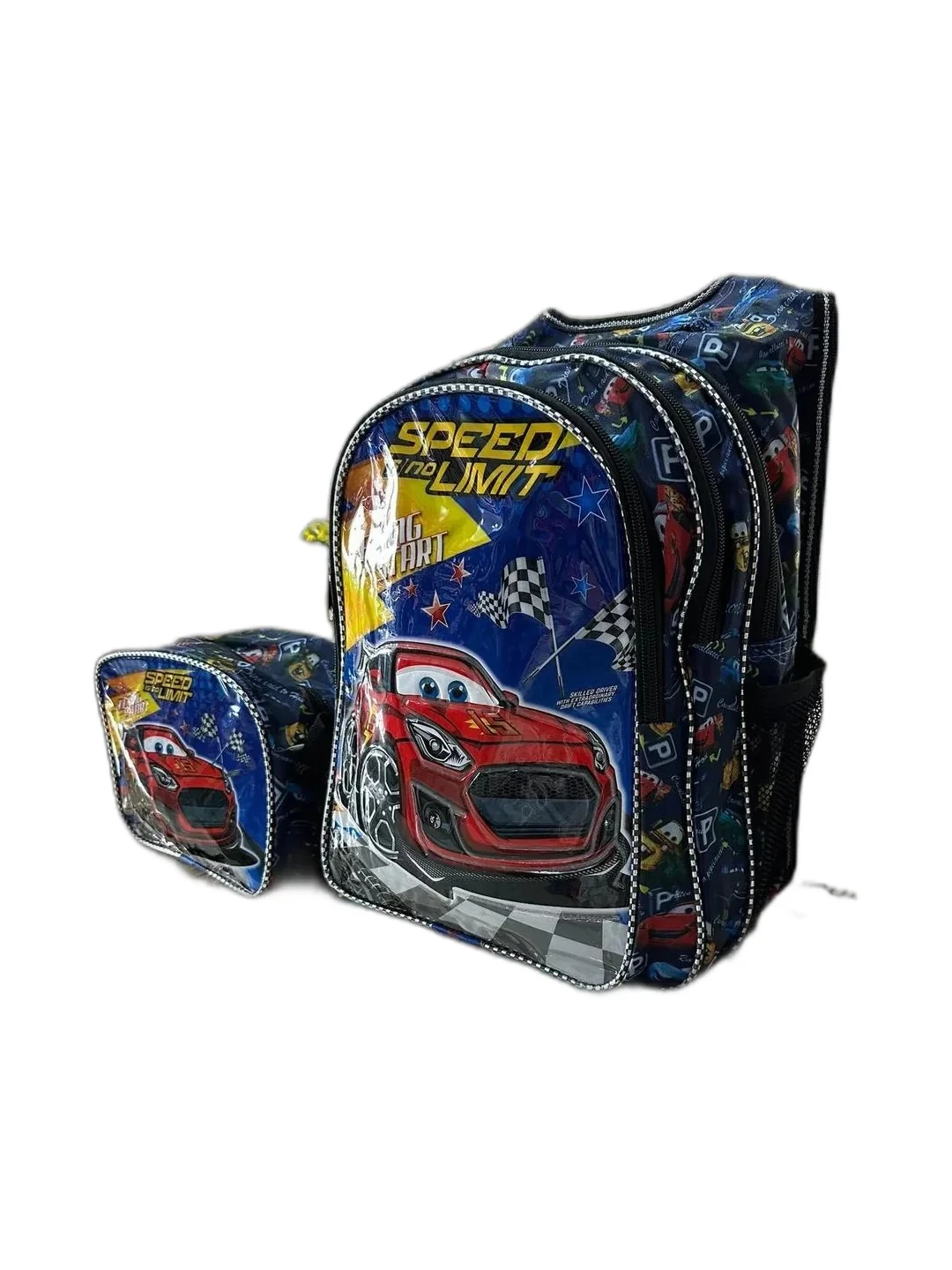 Işıklı Çizgi Film Karekter Baskılı Okul Çantası