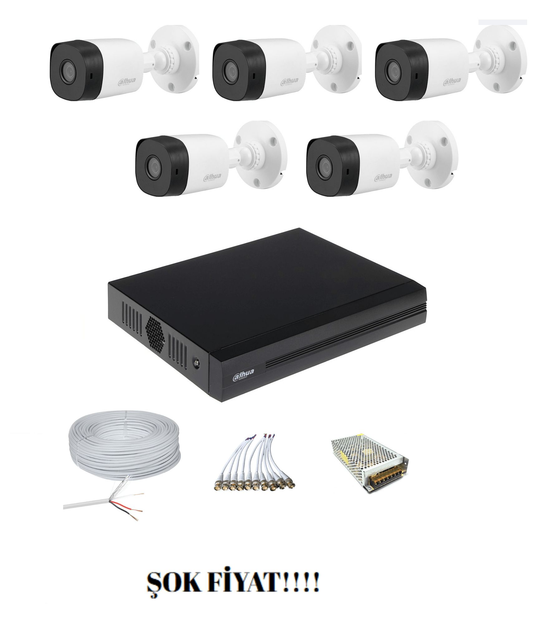 DAHUA 5'Lİ AHD SET
