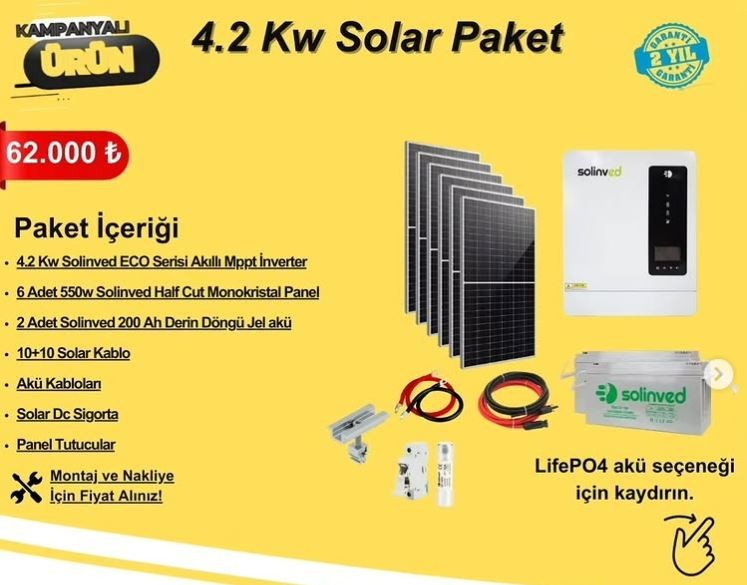 4.2 KW SOLAR PAKET