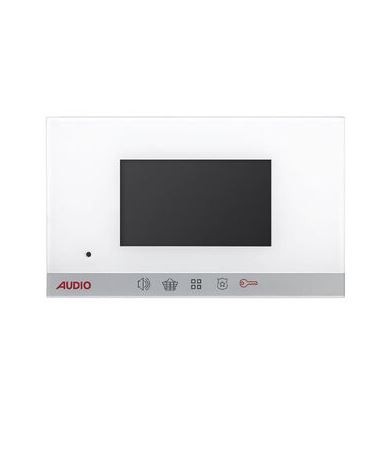 Audio 1184 4.3 inç Beyaz Bus Plus Görüntülü Diafon