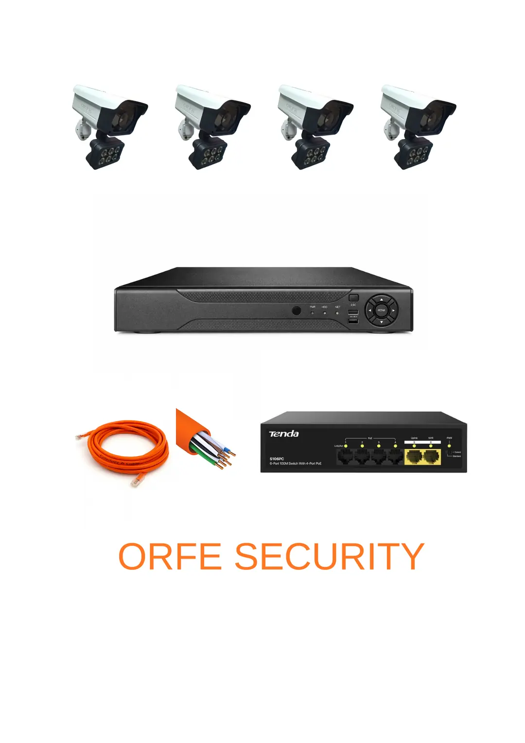 ORFE 4'lü IP Set