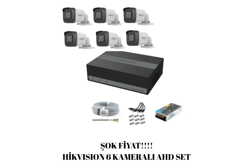 HİKVİSİON 6'LI AHD SET