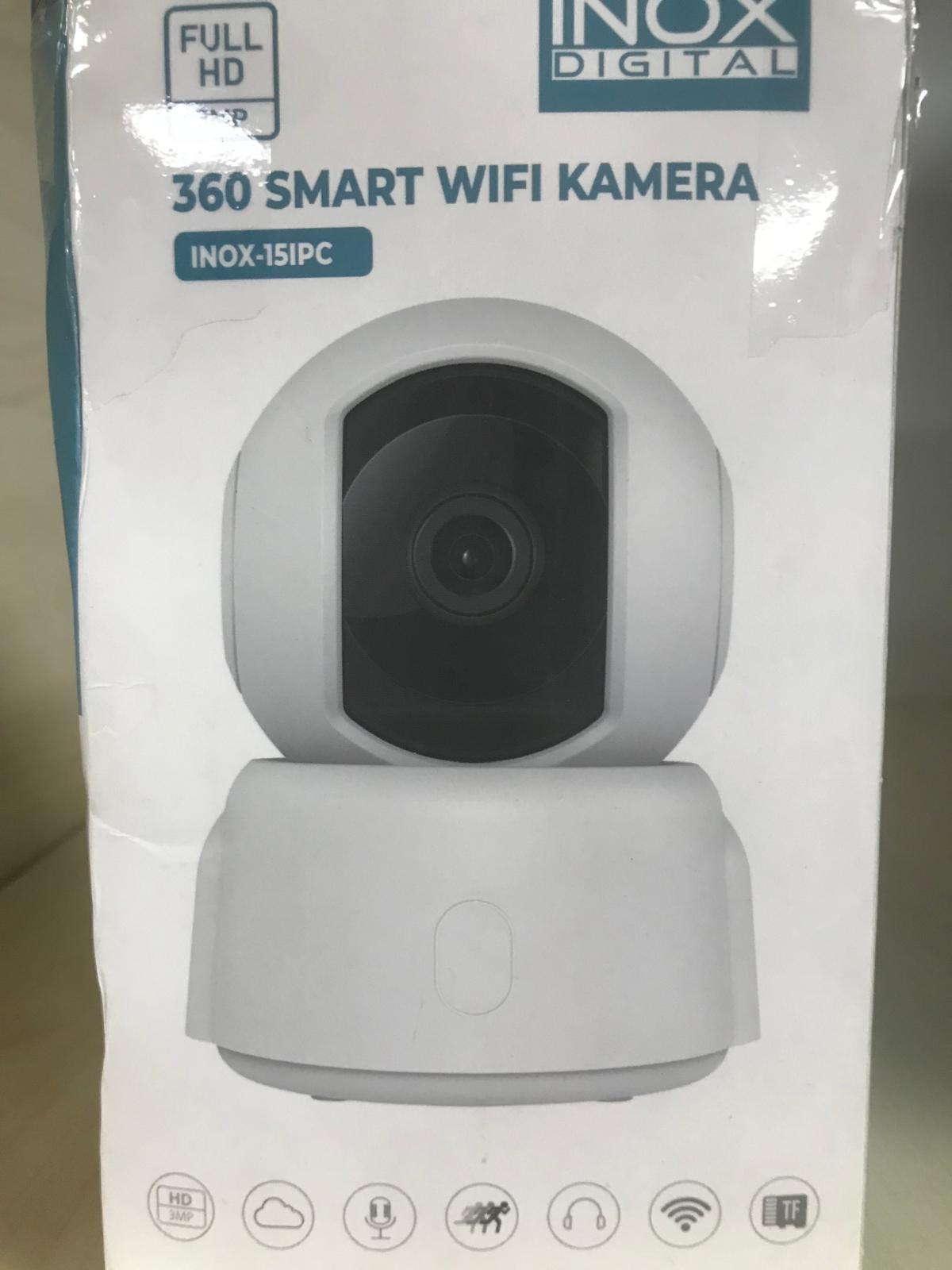 INOX-15IPC 3 Megapiksel Full HD Kişi Takibi Yapabilen – Telefonu Arayabilen IR PTZ Wifi Bebek / Bakıcı Kamerası