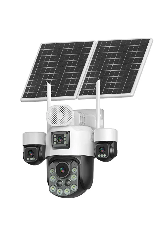 INOX X25 AOV 4 Lens 18X Zoom Güneş Enerjili 4G E-Sim Güvenlik Kamerası