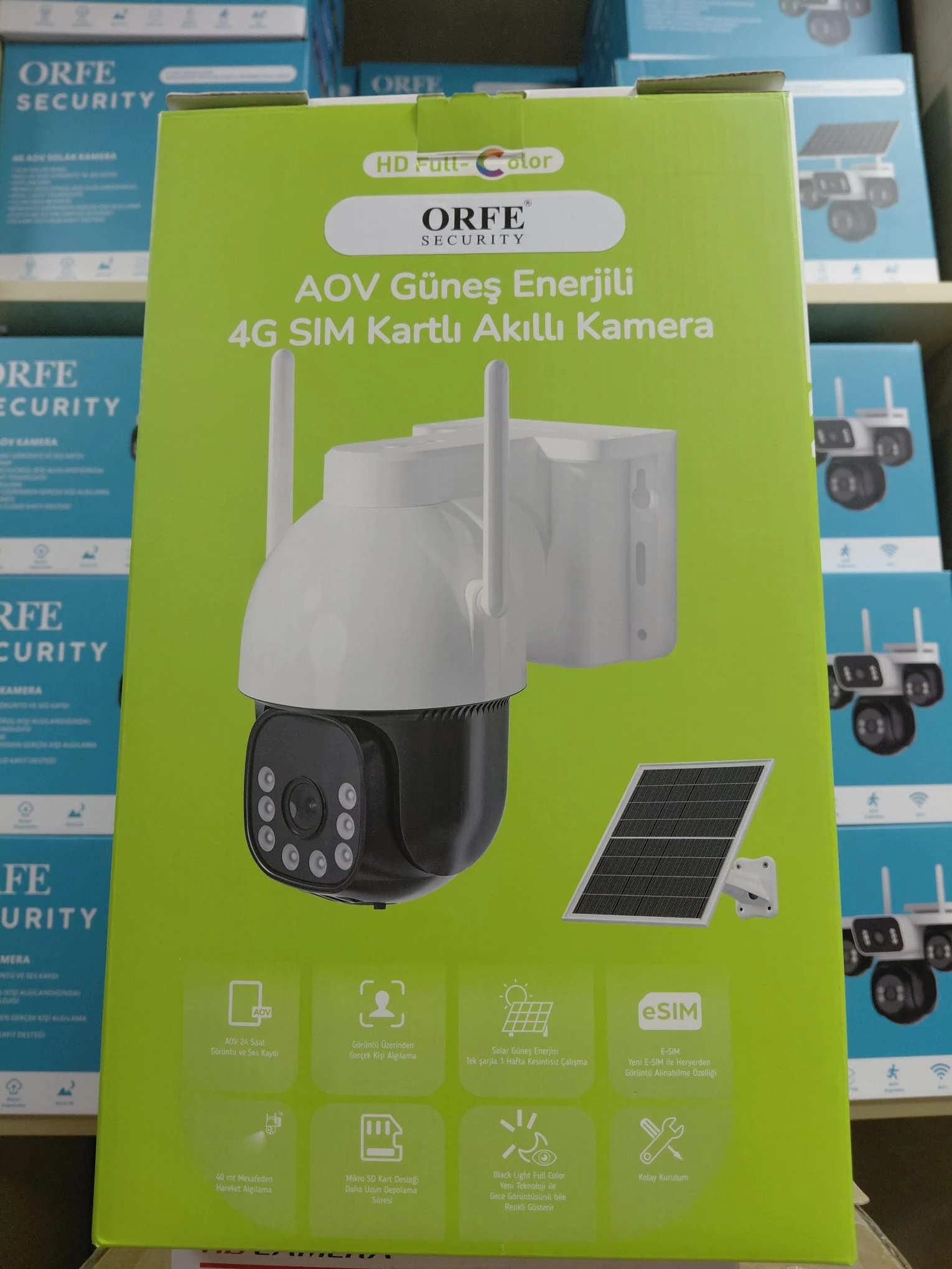 ORFE X12 GÜNEŞ ENERJİLİ 4G KAMERA