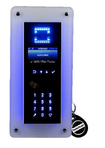 Netelsan XP-2 Dijital Tuşlu Kartlı Geçişli Zil Paneli