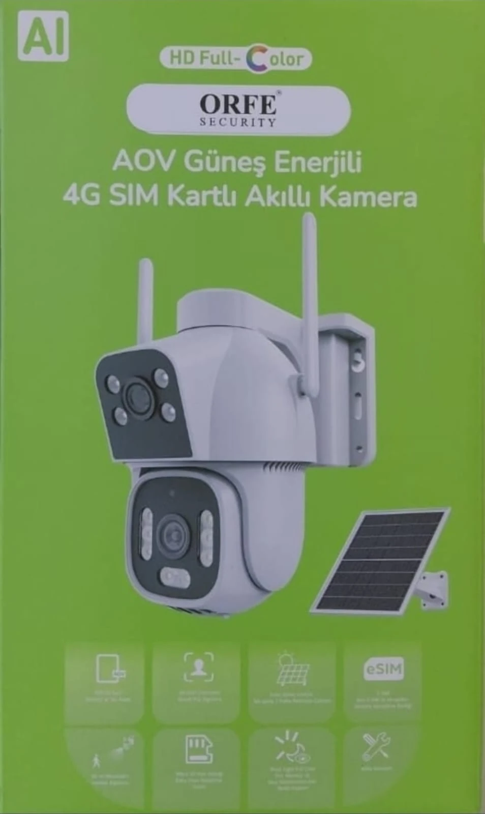 ORFE X3030 4G DUAL LENS KAMERA