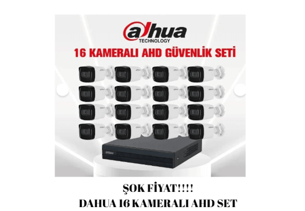 DAHUA 16'LI AHD SET