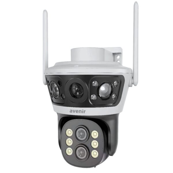 4MP 2 Kameralı 10X Zoomlu Wifi PTZ Kamera AV-S303