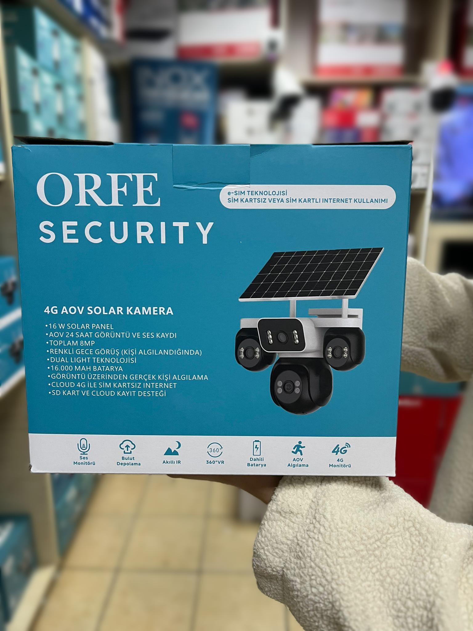 ORF-4215 4G Solar Kamera
