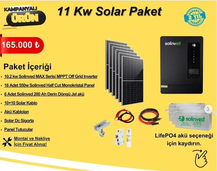 11 KW SOLAR PAKET