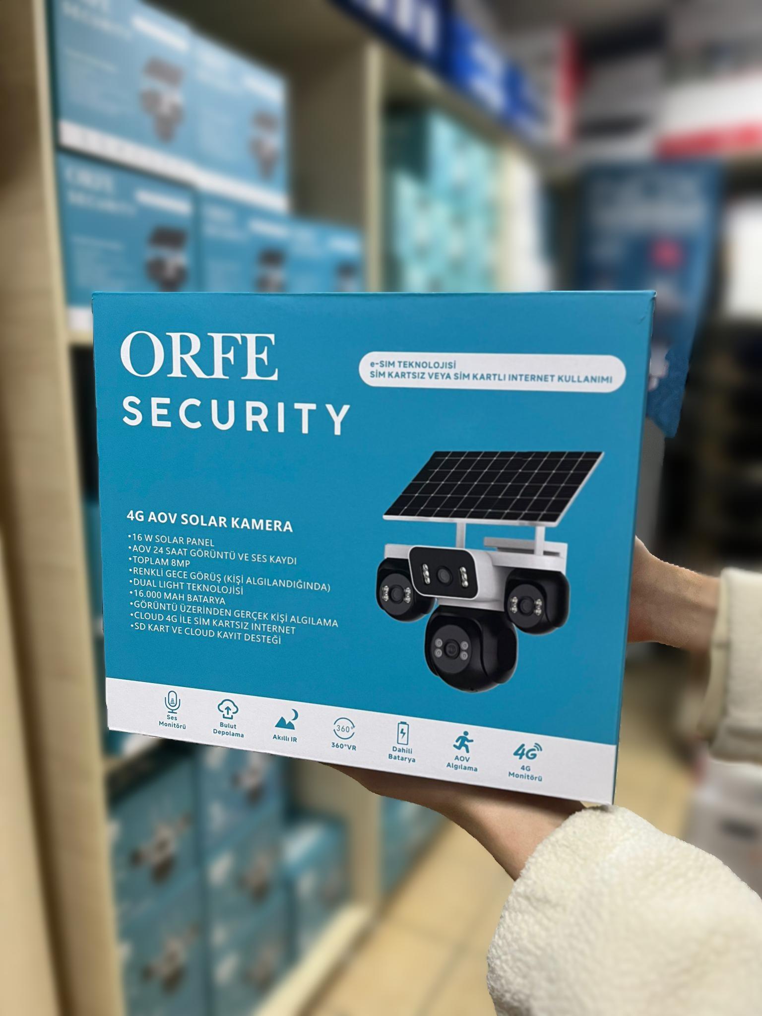 ORF-4215 4G Solar Kamera