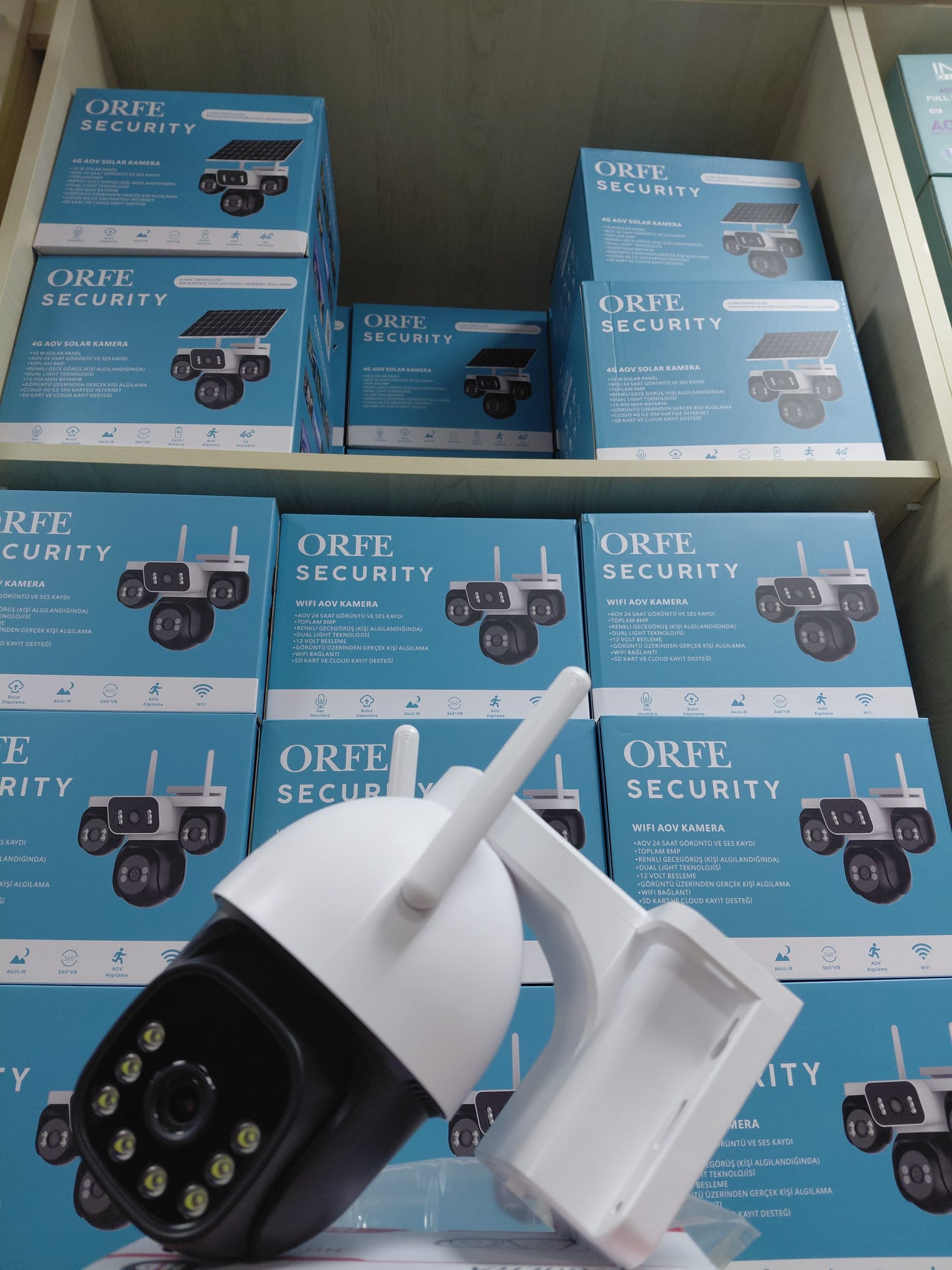 ORFE X12 GÜNEŞ ENERJİLİ 4G KAMERA