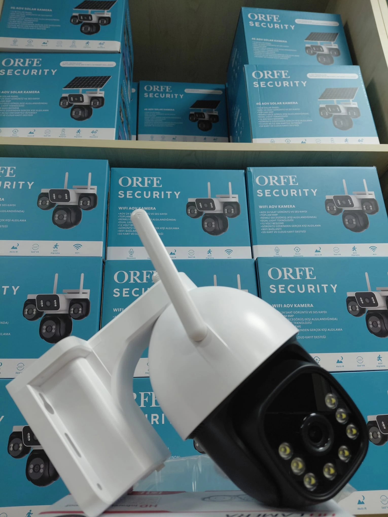 ORFE X12 GÜNEŞ ENERJİLİ 4G KAMERA