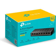 TP-Link LS1008G 8 Port 10/100/1000 Mbps Gigabit Switch