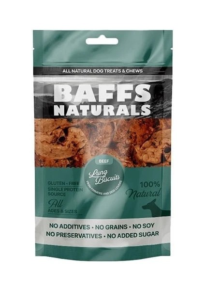 Baffs Naturals Dana Ciğer Bisküvi Köpek Ödül Maması (100 gr)
