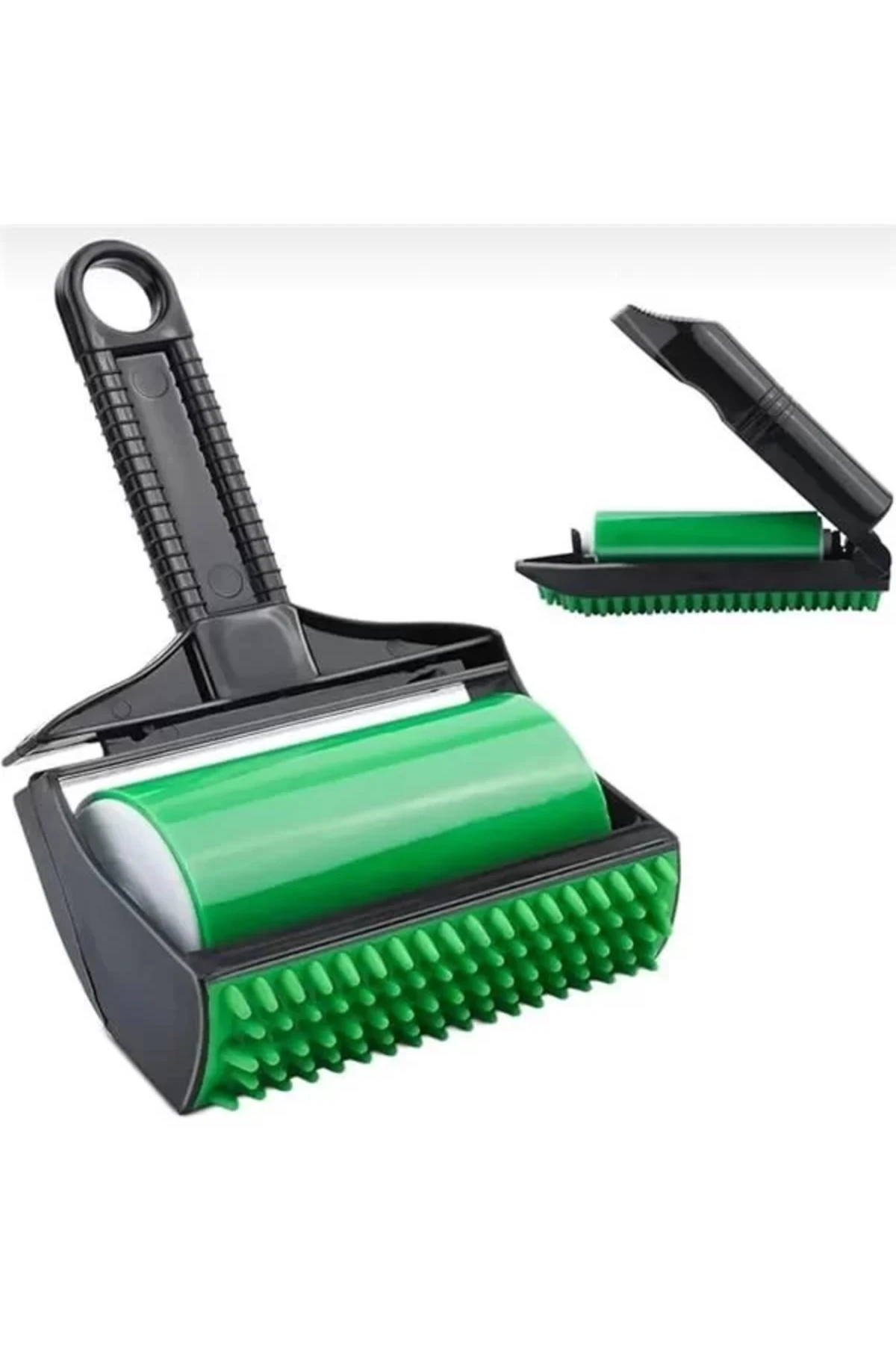 Kedi Köpek Tüyü Toplayıcı – 4 Fonksiyonlu, Tekrar Kullanılabilir Tüy Temizleme Rulosu