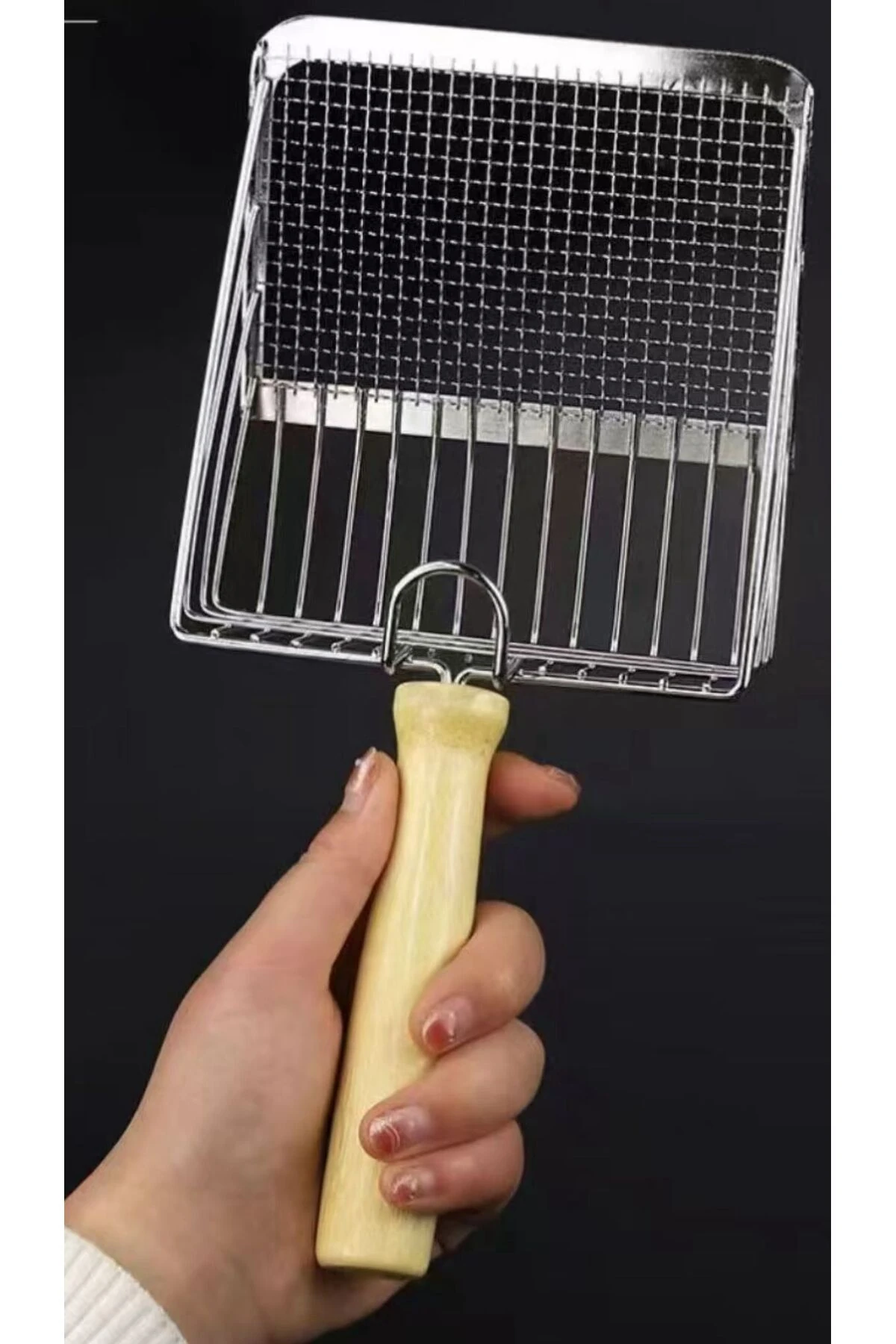 Paslanmaz Metal Kedi Köpek Kum Temizleme Metal Küreği – Dayanıklı Tuvalet Kumu Temizleyici Kürek