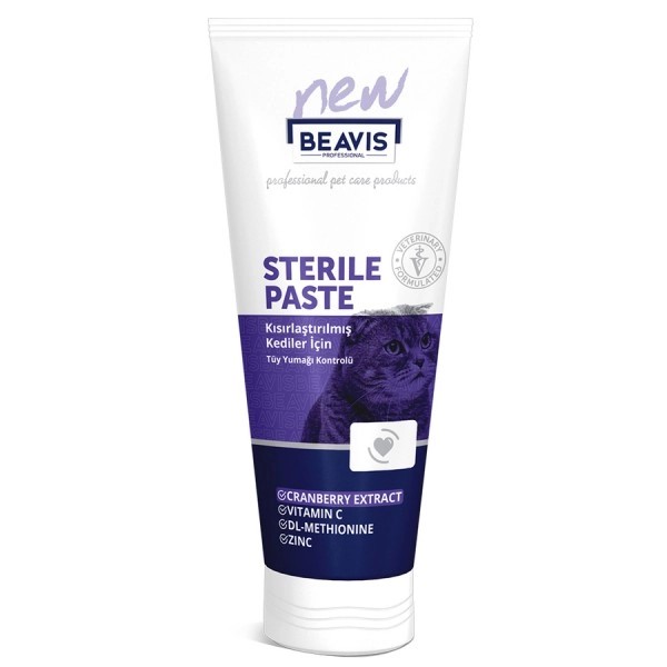 Beavis Kısırlaştırılmış Kediler için Vitamin ve Mineralli Malt Paste (85ml)