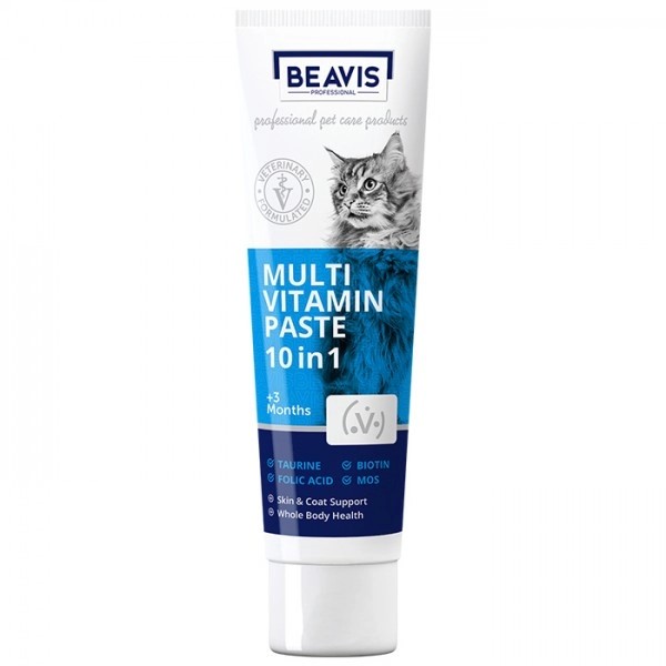 Beavis Kediler için Multi Vitamin Paste 10in1 (100ml)