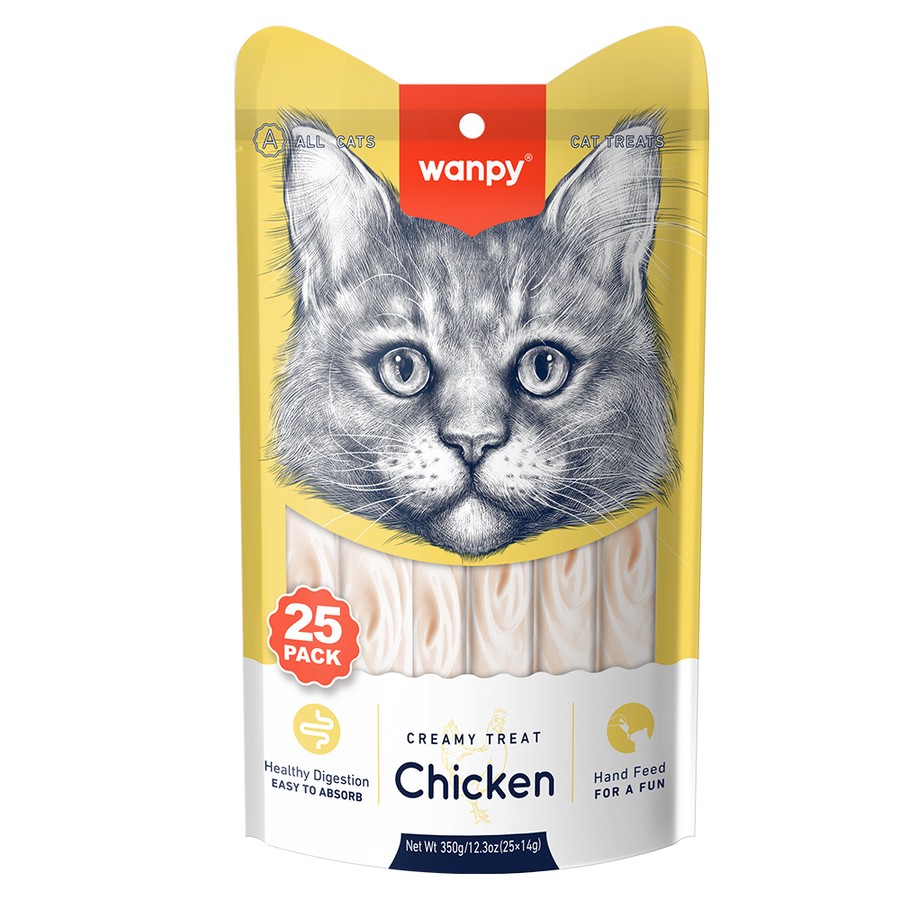 Wanpy Tavuk Krema Kedi Ödülü (90gr)